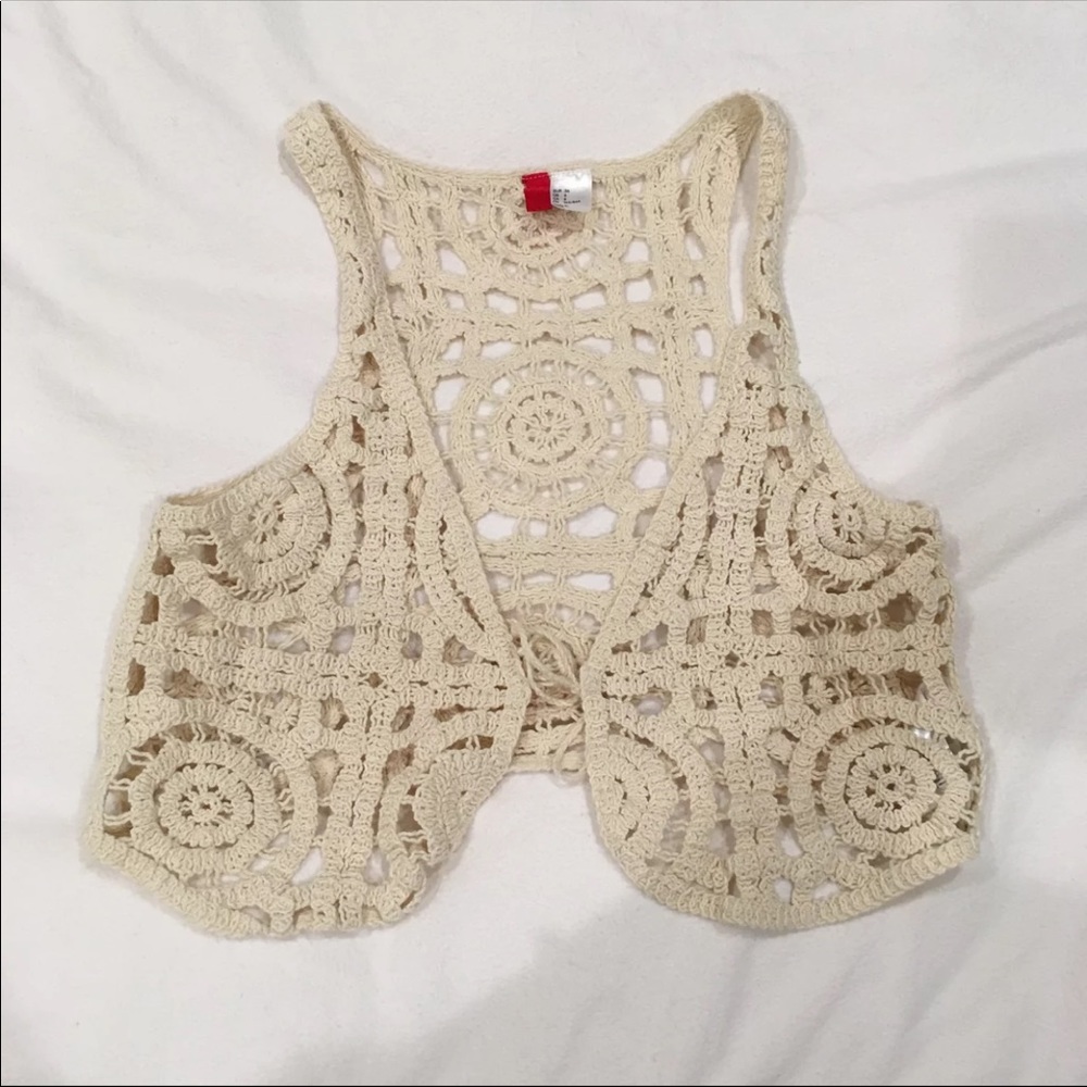 H&M crochet vest